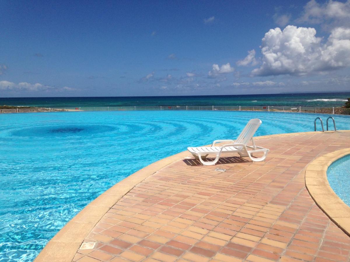 Coeur Tiare Studio Lounge Piscine Plage Cocotiers Сен-Франсуа Екстер'єр фото
